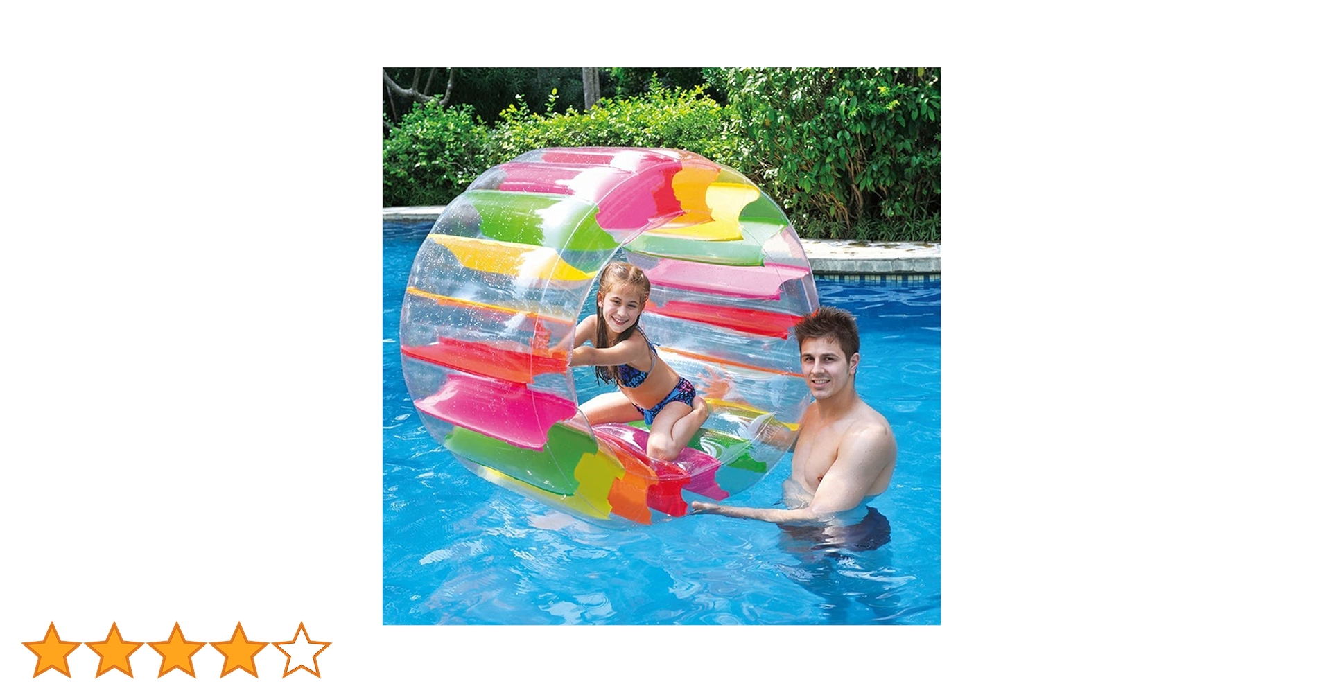 Amazon | Ecrisdoo 海 プール 夏 ウォーターホイール フロート